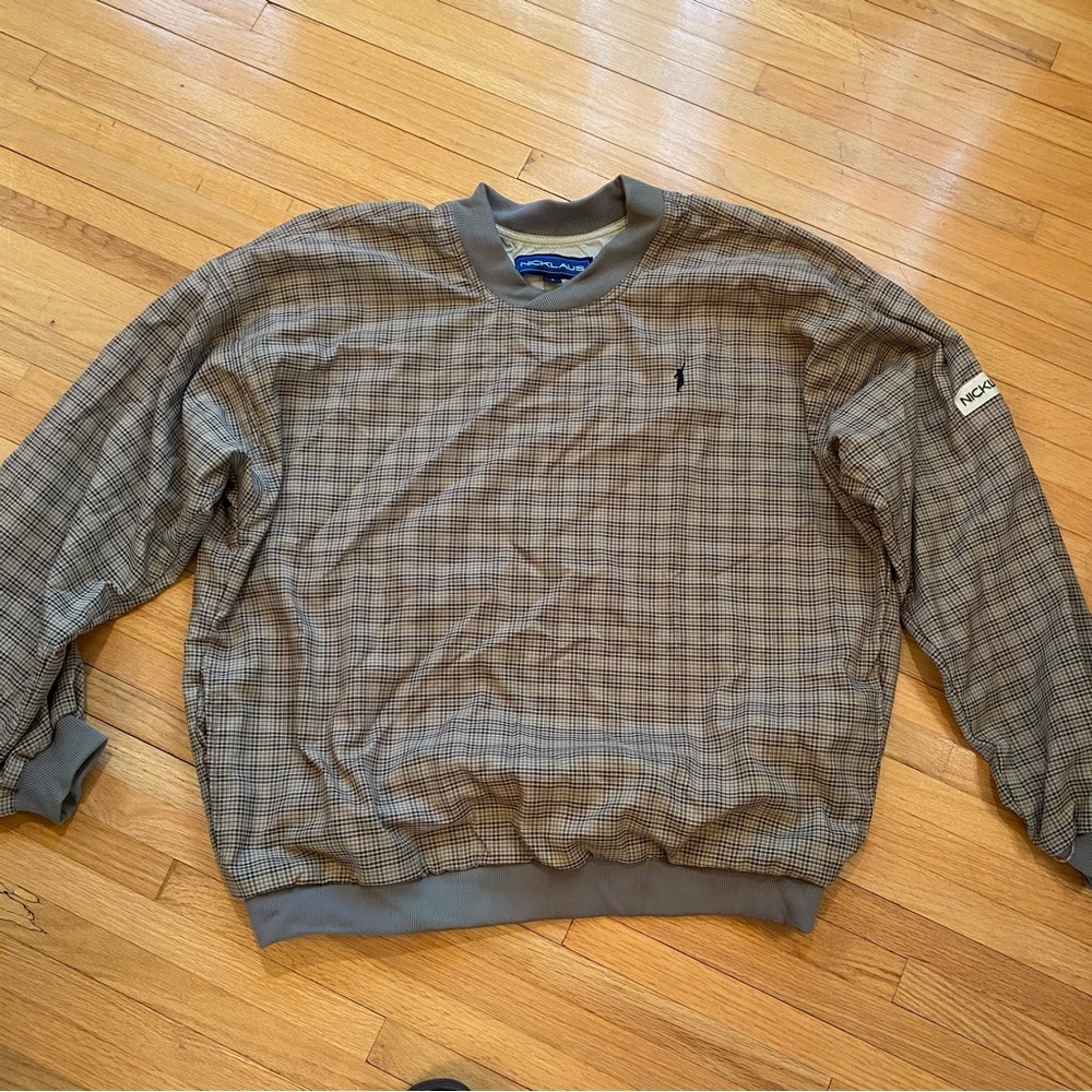 Nicklaus golf pullover windbreaker L